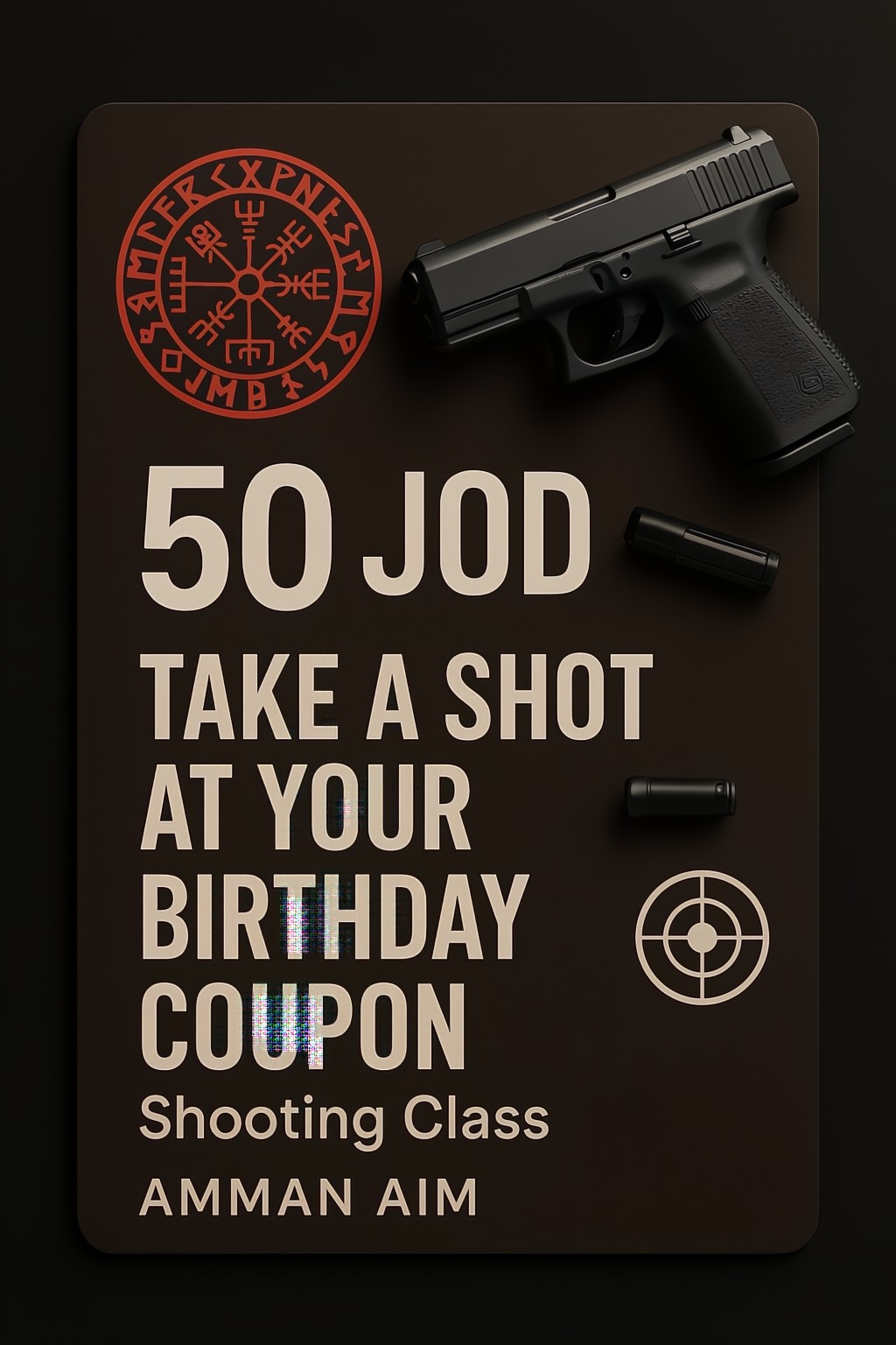 Birthday Bang! – Shooting Class Gift Voucher 🎯